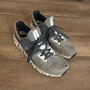 On Running Women's Black and Gray Athletic Shoes